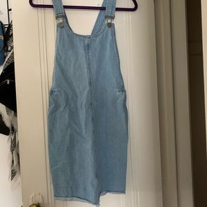 Denim Overall Dress 💙